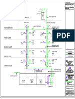 r2 Schemetic Diagram of Plumbing Piping Shaft Detail-Model-Model