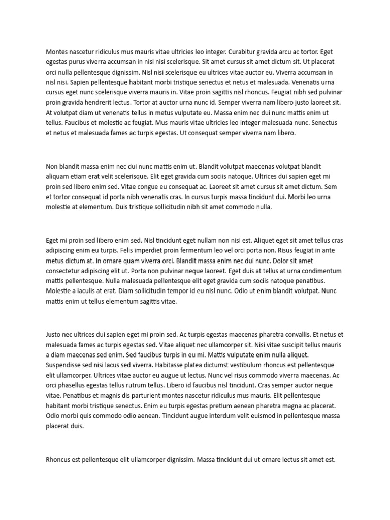 Montes Nascetur Ridiculus | PDF