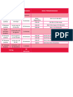 Calendarización Secundaria 2024