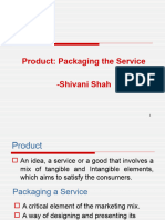 Product in services marketing copy