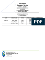 NLBES-instructional supervisor plan