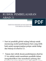 RUBRIK PEMBELAJARAN Update