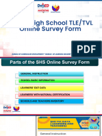SHS TVL Online Survey - BCD