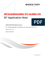 Quectel MC60M66M66-R2.0M66-DS BT Application Note V1.3