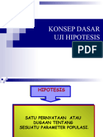 13 Konsep Dasar Uji Hipotesis