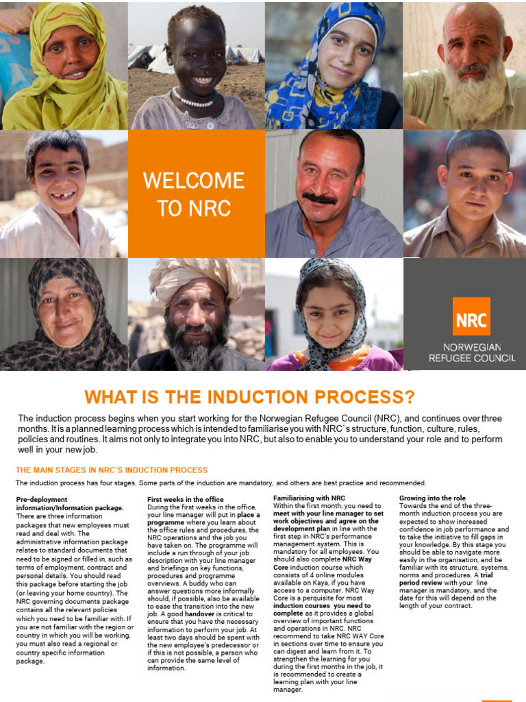 Induction Process - Welcome New Employees | PDF | Information | Learning