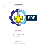 Laporan Praktikum I__Metode Elemen Hingga_5020201100_Salsabila Tsaniatur Rahma