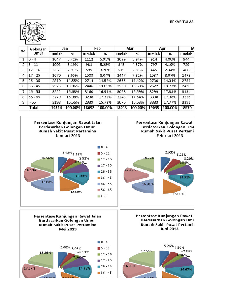 Data Populasi RSPP 2013 | PDF