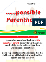 Topic 2 - Responsible Parenthood