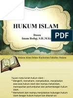 Hukum Islam Dalam Kurikulum Fakultas Hukum
