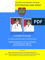Laporan Hasil Statistik Sektor Bidang Perpustakaan IPLM Provinsi Kalimantan Tengah 2023