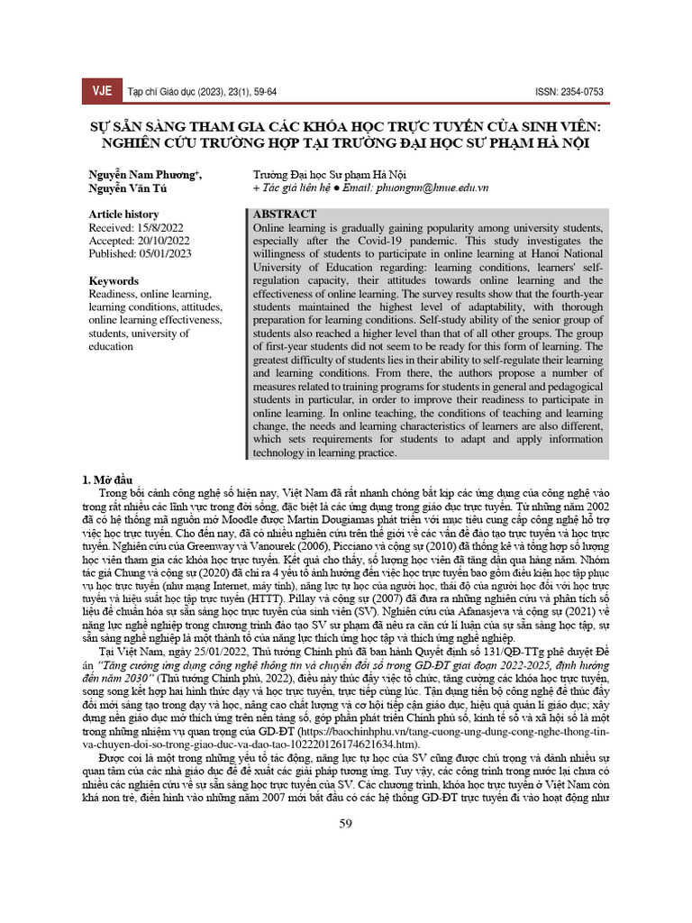 Nguyn Nam PHNG Nguyn VN T | PDF