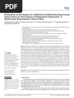 Evaluation of The Impact of A Midwife-Led Breastfeeding Group Intervention On Prevention of Postpartum Depression