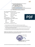 Surat Rekomendasi Kepala Sekolah FLS2N 2024 - Dara