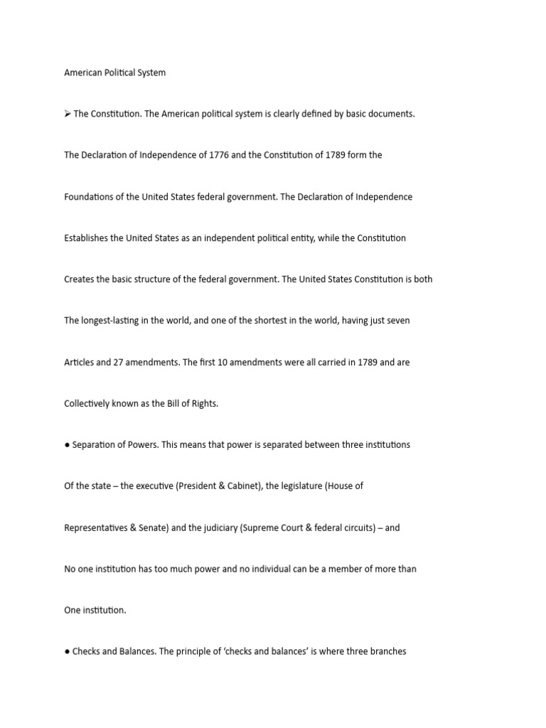Document | PDF | American Government | Presidents Of The United States