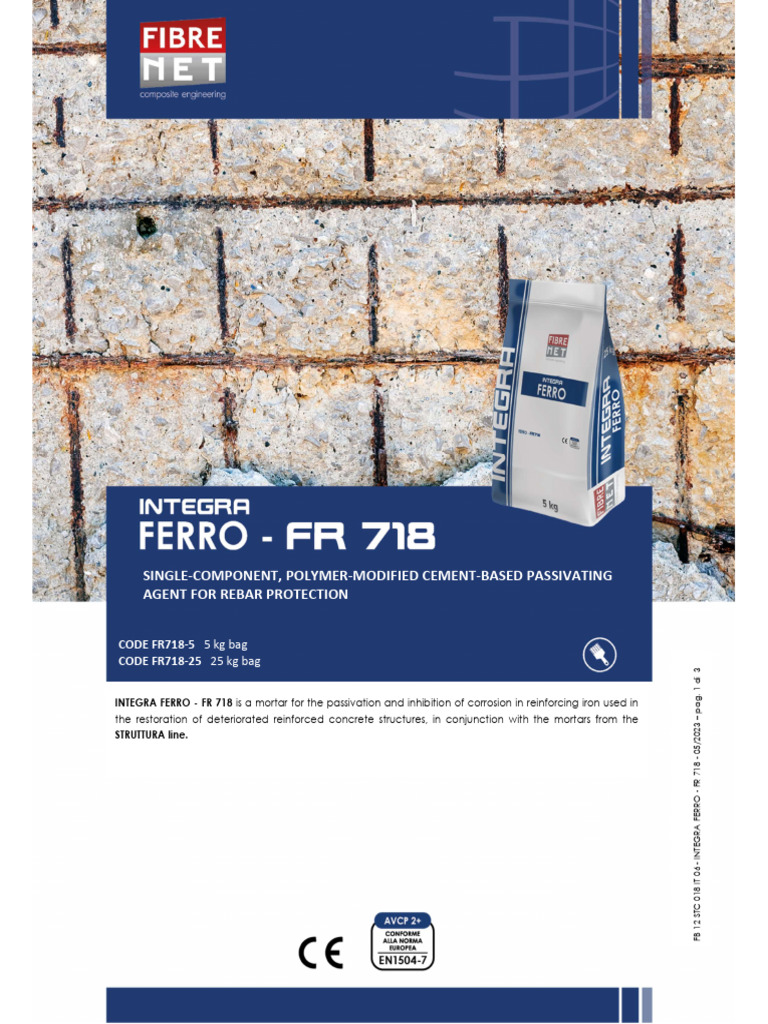 FB 12 STC 018 en 06 - Integra Ferro - FR 718 - Eng | PDF | Corrosion ...