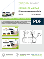 VSE Beep&Park 632200 & 632201 Ayuda de Montaje