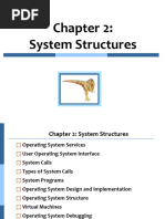 ch02 - System Structures