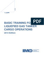 IMO 1.04  Basic Training for Liquefied Gas Tanker Cargo Operations