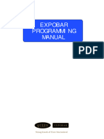 Expobar Electronics Technical Manual Booklet