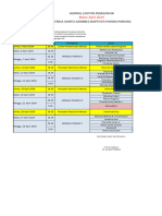 Jadwal Lektor Dan Pemazmur April 2024