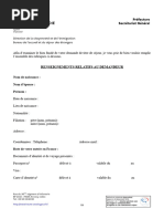 Demande de Carte de Séjour au Gabon | PDF