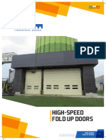 High-speed fold-up doors catalog