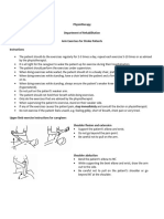 Physiotherapy - Stroke - Arm Exercises