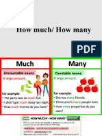 12.how Much - How Many