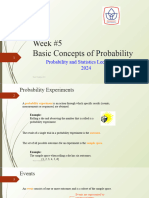 5 - Stat - Basic Concepts of Probability 2024