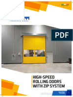 High-speed zip doors catalog