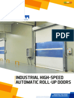 High-Speed Roll-Up Doors Description