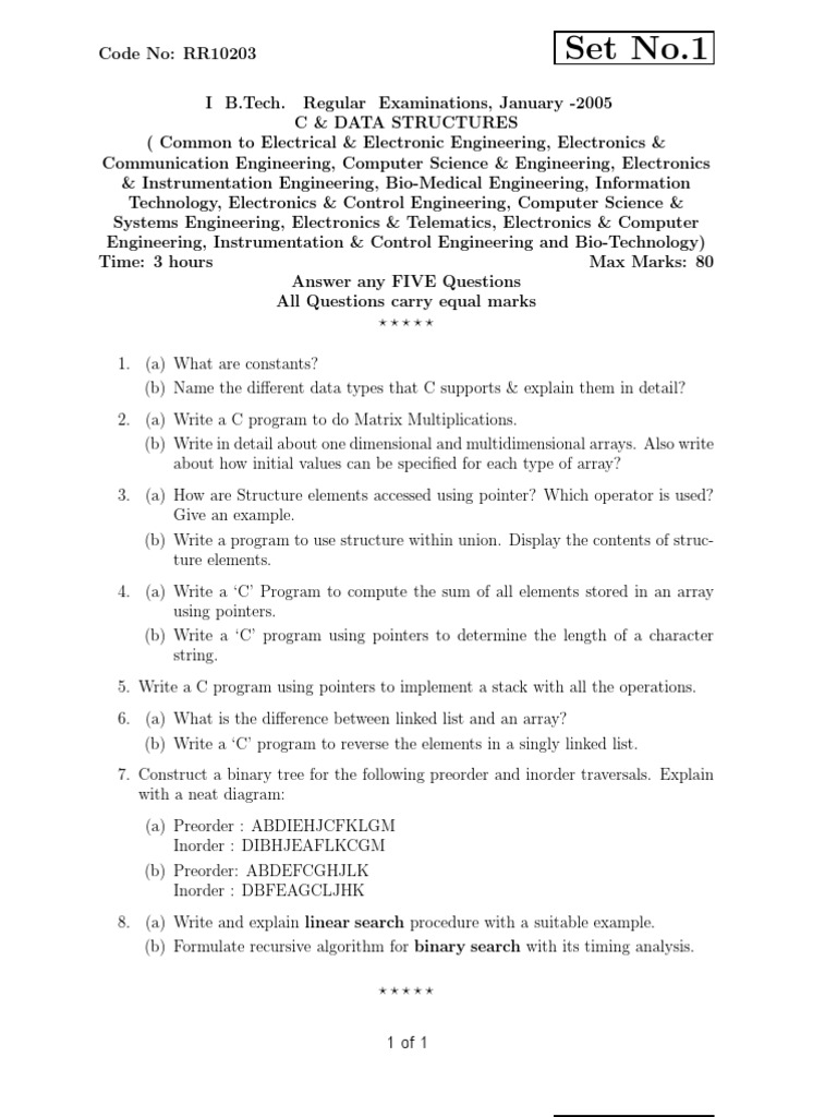 Data Structures | PDF | C (Programming Language) | Queue (Abstract Data ...