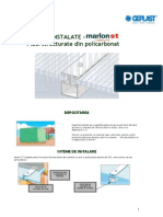 Ghid Instalare Placi Structurate Policarbonat Marlon ST