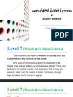 Level-7-And-8 Silent Letter and Sight Words