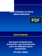 Cevre Boyutu Ve Cevre Etkisi