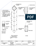 Section View: Typical Column Steel Jacketing Details