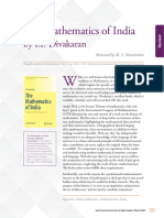 21 The Mathematics of India by P P Divakaran