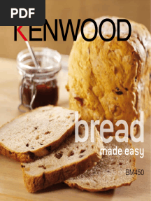 Kenwood Artisan Bread Maker BM450 Recipe Book 2