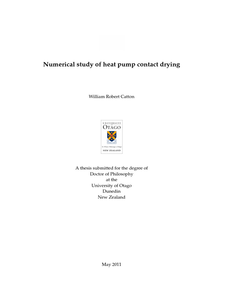 Heat Pump Drying Efficiency Study | PDF | Heat | Heat Transfer