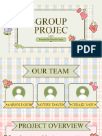 Green Colorful Cute Aesthetic Group Project Presentation