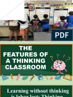 The Features of A Thinking Classroom