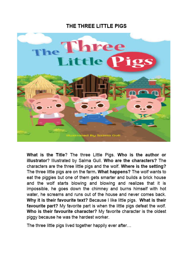 The Three Little Pigs | PDF