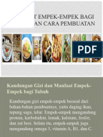 Manfaat Empek-Empek Dan Cara Pembuatan