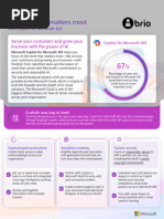 Copilot For Microsoft365 SMB Customer Data Sheet