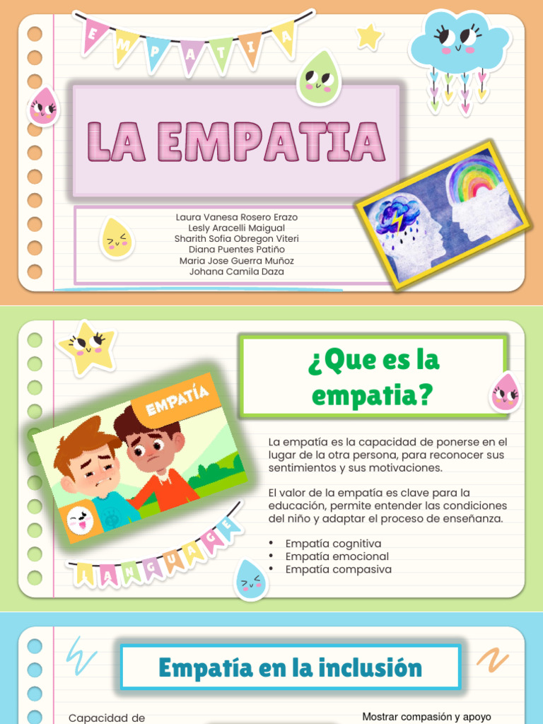 Importancia de la Empatía en Educación | PDF | Empatía | Conocimiento