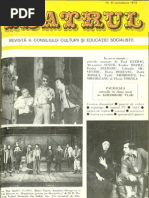 Revista Teatrul, Nr. 10, Anul XXIII, Octombrie 1978 | PDF