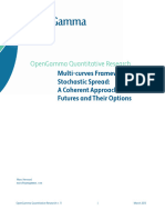 Multi Curves Stochastic Spread STIR Futures Options OpenGamma