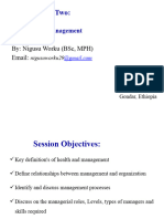 2. Overview of Management
