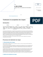 La norme ISO 27005 - Traitement et acceptation des risques